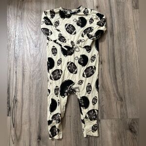 Posh Peanut Football Pajamas